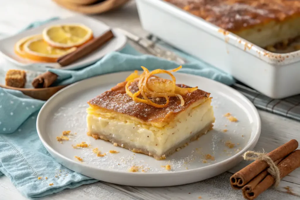 The Ultimate Guide to Greek Desserts: Recipes, Traditions, and Modern Twists 5 greek galaktoboureko custard phyllo