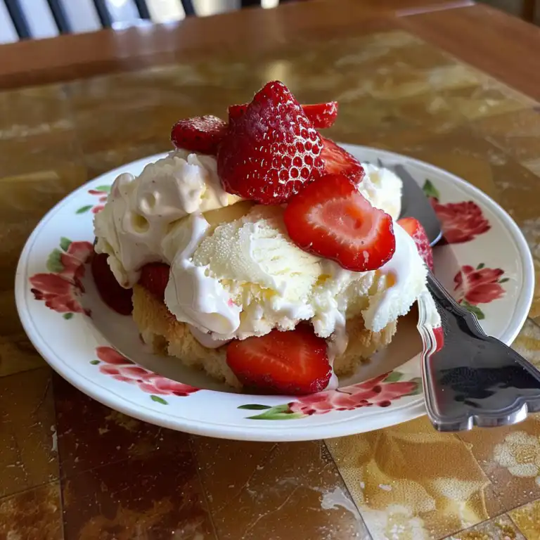 Strawberry Shortcake Ice Cream Recipe