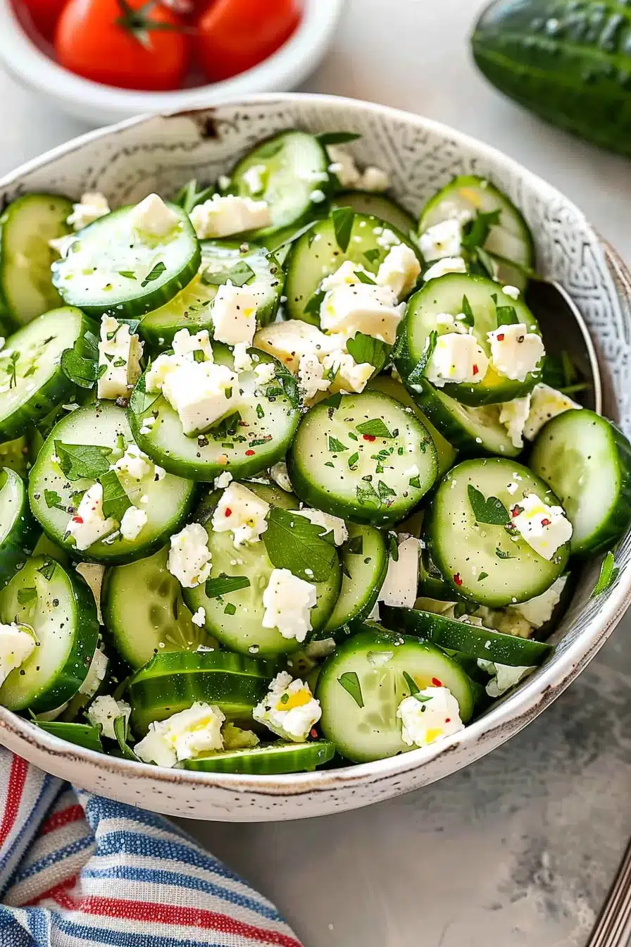 Cucumber Feta Salad: A Refreshing Delight 1 image 1777651663859